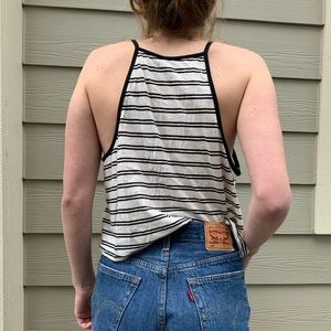 Forever 21 striped muscle tank